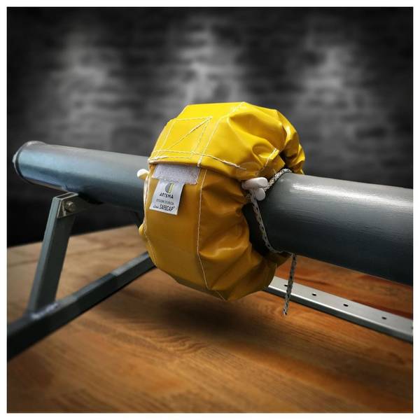 Flanschabdeckung - SAFECAP PVC, Nenndurchmesser 100mm, Nenndruck PN100 bar