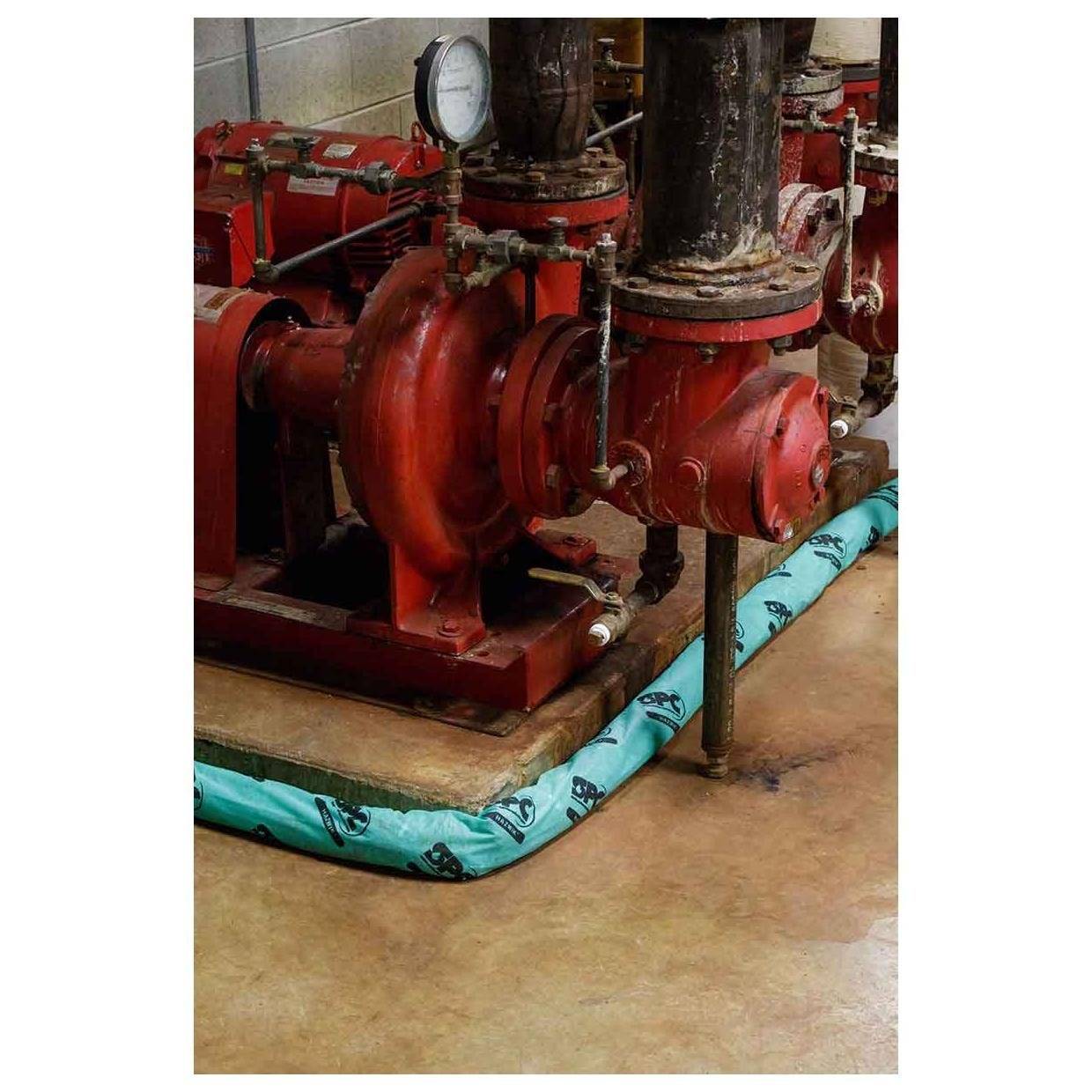 HazWik® chemikalienbindende Minisperre, Ø 7,6cm × 366cm-3