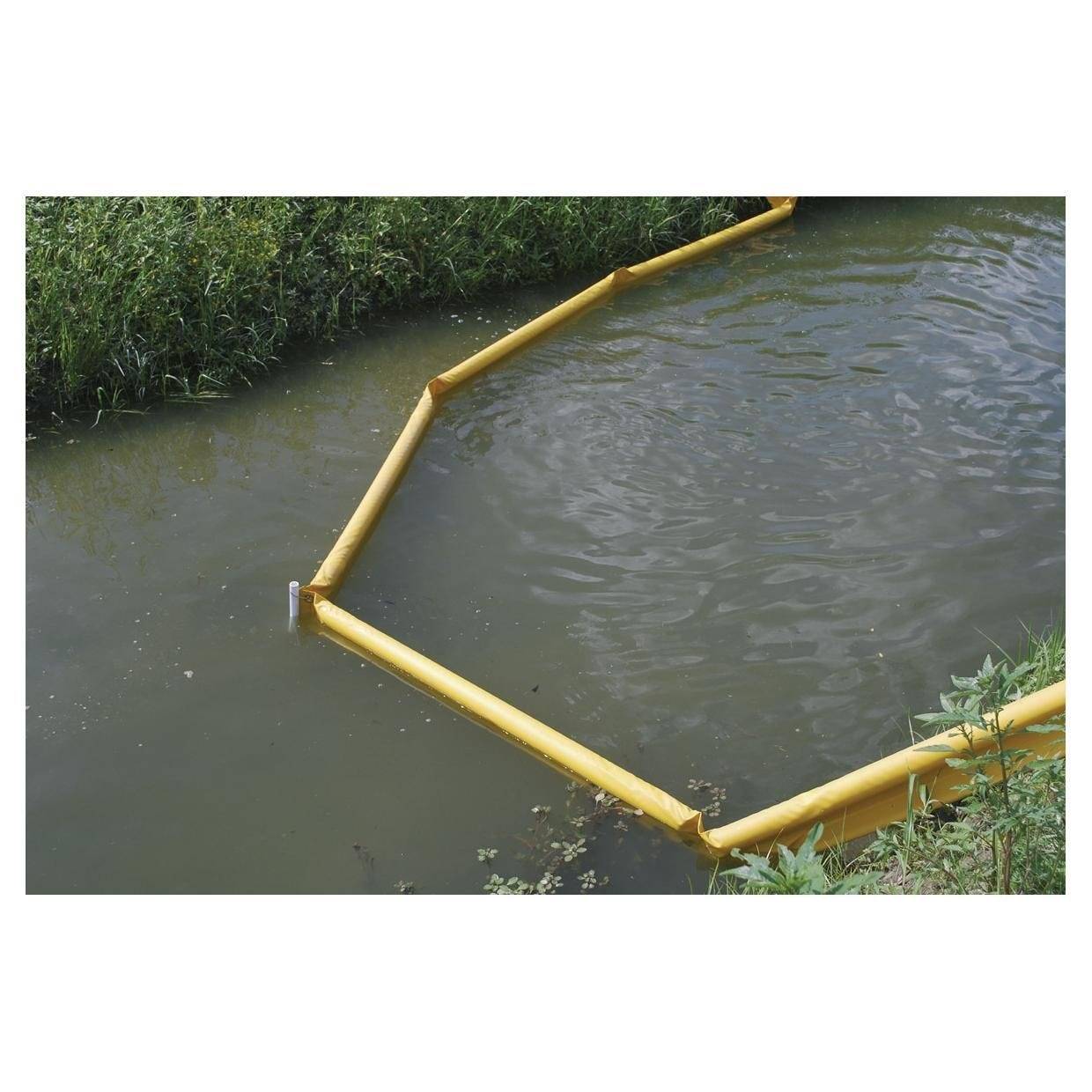 JUNIOR Eingrenzungssperre SPC® Premium Oil Only, für Gewässer,mit Schwimmer und Schürze 45cm x 30m-2