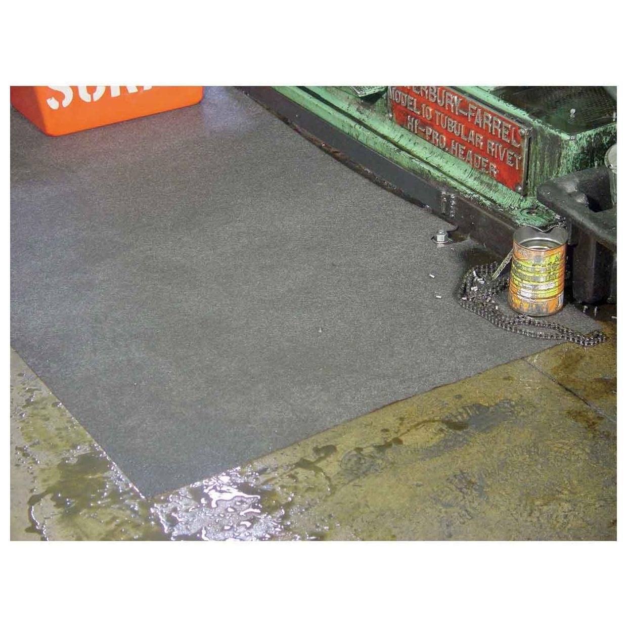 Absorbierende Matte Barrier Spill, 91cm × 30,48m, universell, mittelschwer, mit Sperrschicht-1