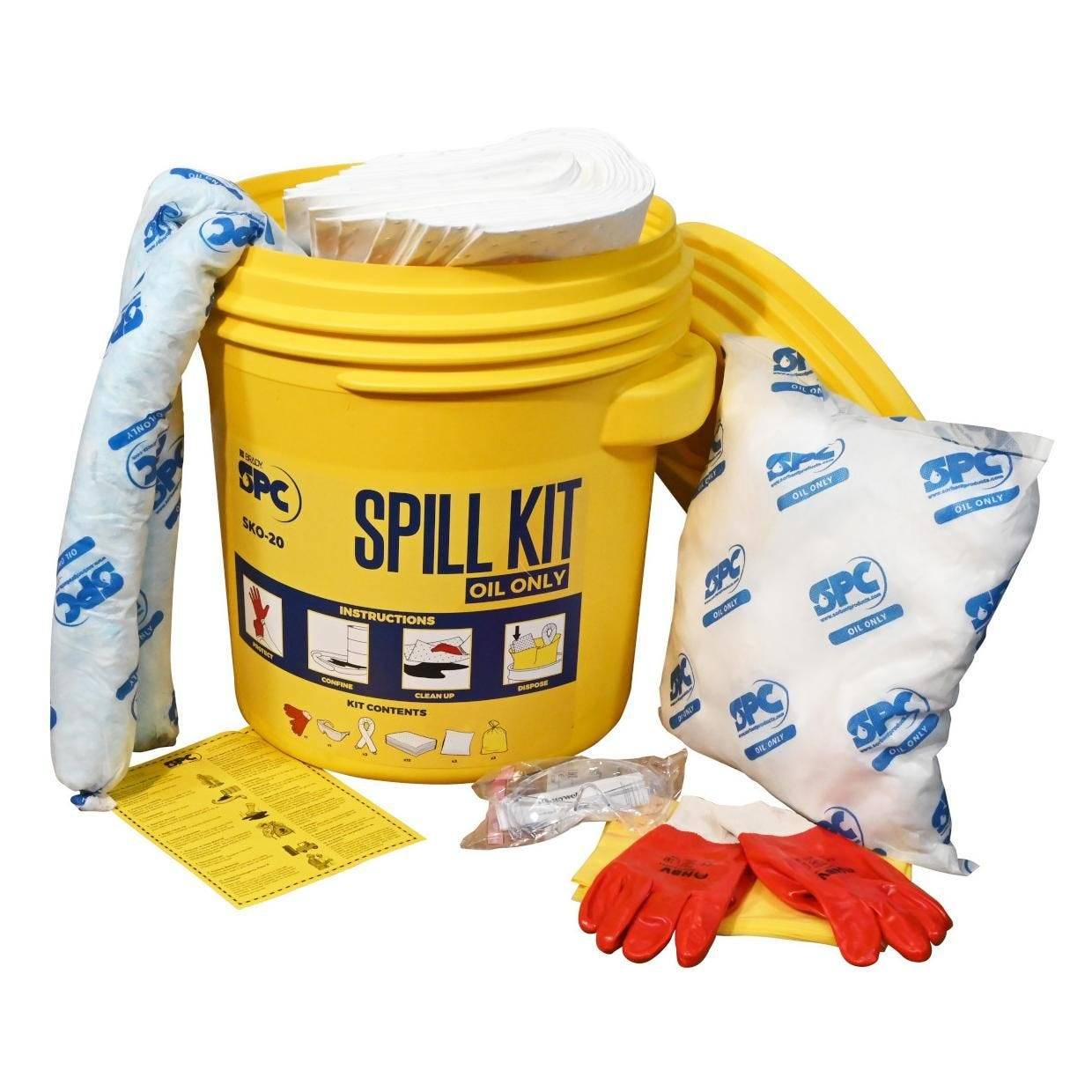 Labor-Notfall-Set LAB PACK, Ölbindend,-0