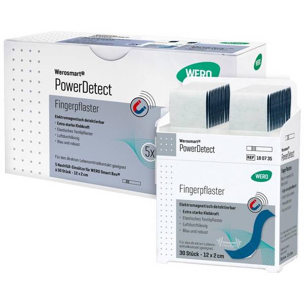 Pflasterspender-Einsatz PowerDetect Fingerpflaster 12 x 2 cm für Wero Smart Box