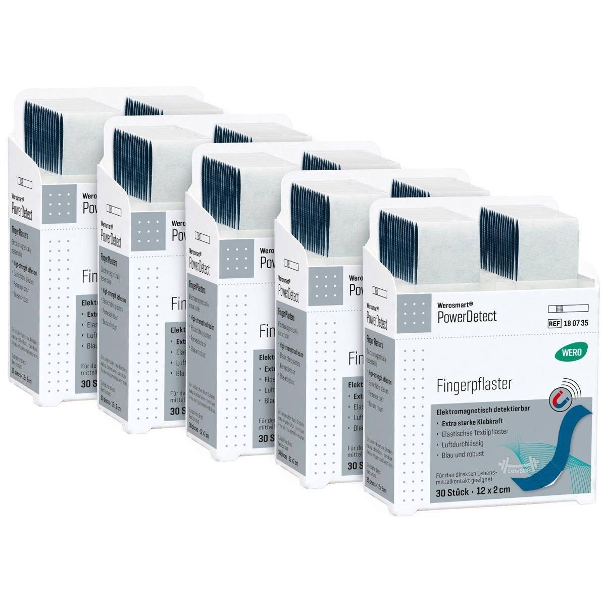 Pflasterspender-Einsatz PowerDetect Fingerpflaster 12 x 2 cm für Wero Smart Box-1