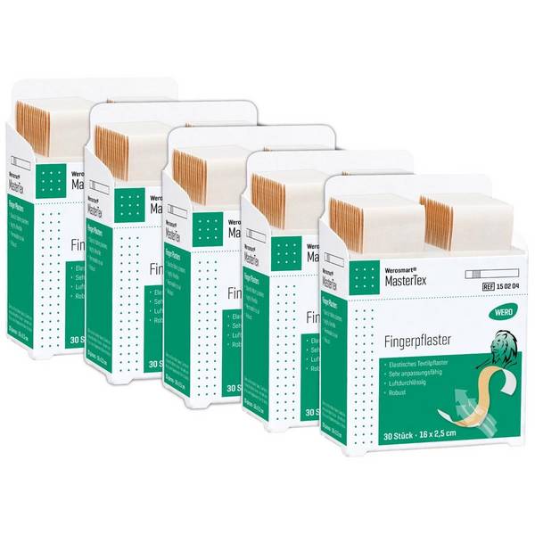 Pflasterspender-Einsatz MasterTex Fingerpflaster 16 x 2,5 cm für Wero Smart Box