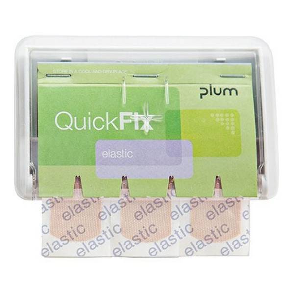 Pflasterspender QuickFix UNO mit transparentem Deckel, befüllt