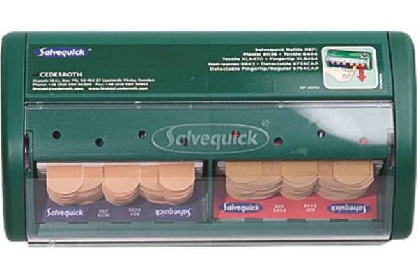 Salvequick Pflasterstrips detectable, Nachfüllsatz mit 35 Pflastern