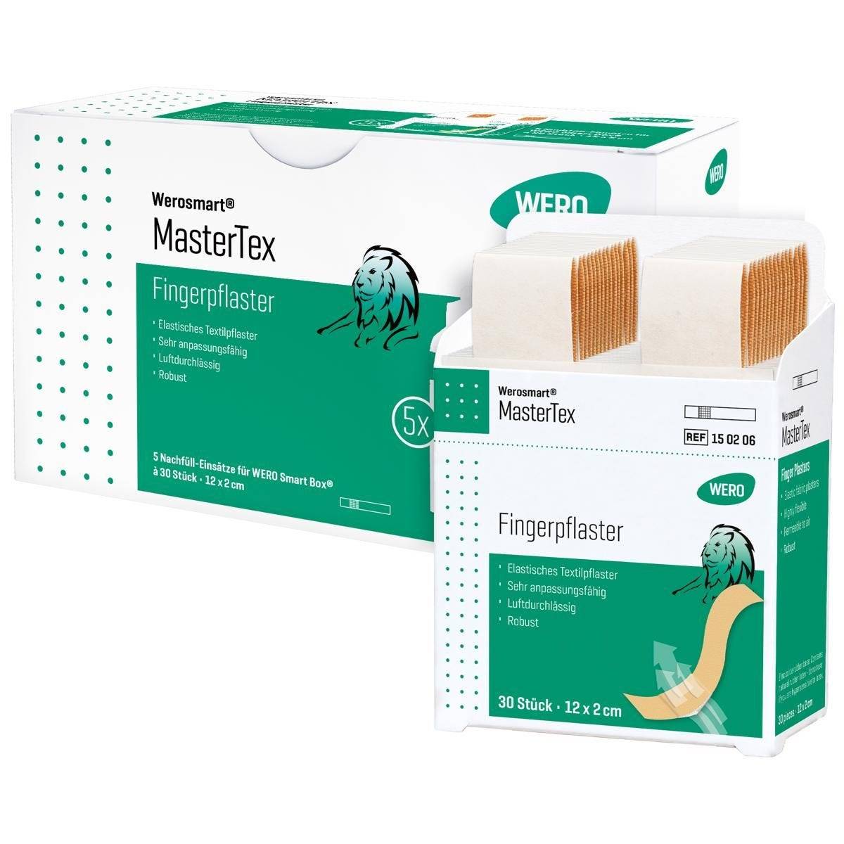 Pflasterspender-Einsatz MasterTex Fingerpflaster 12 x 2 cm für Wero Smart Box-1