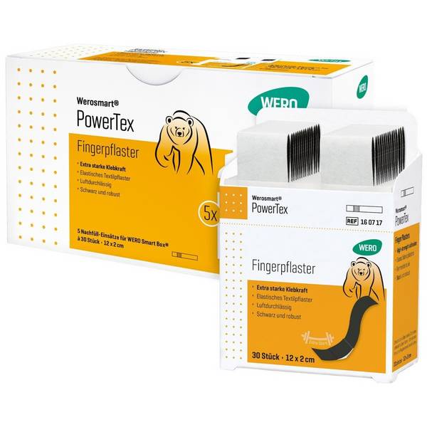 Pflasterspender-Einsatz PowerTex Fingerpflaster 12 x 2 cm für Wero Smart Box