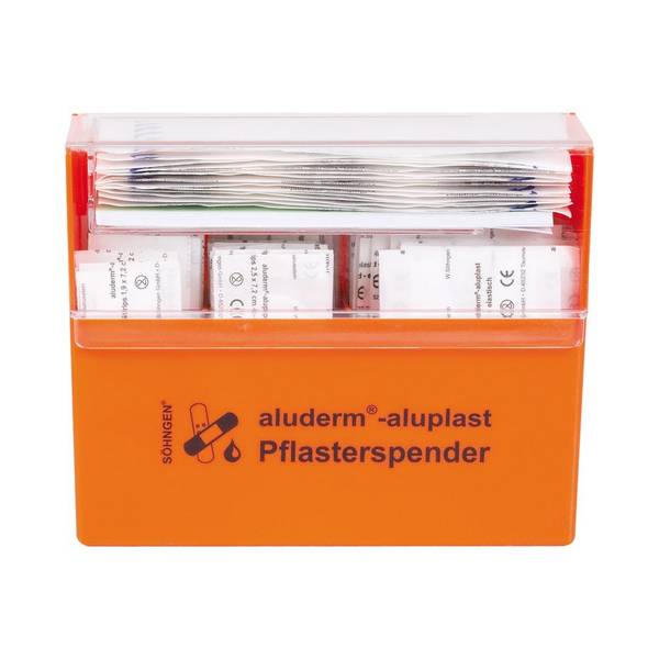aluderm® Pflasterspender aluderm®-aluplast, mit 115 Pflastern