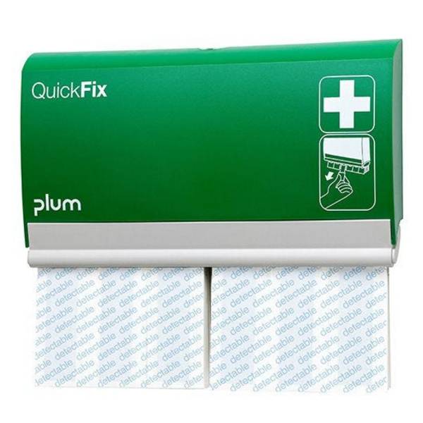Pflasterspender QuickFix Detectable Long mit 60 Stück extralangen detektierbaren Fingerverbänden