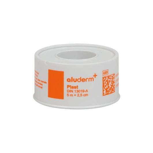 aluderm®-Plast, Heftpflaster auf der Rolle, 5 m x 2,5 cm-0