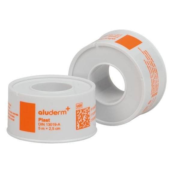 aluderm®-Plast, Heftpflaster auf der Rolle, 5 m x 2,5 cm-1