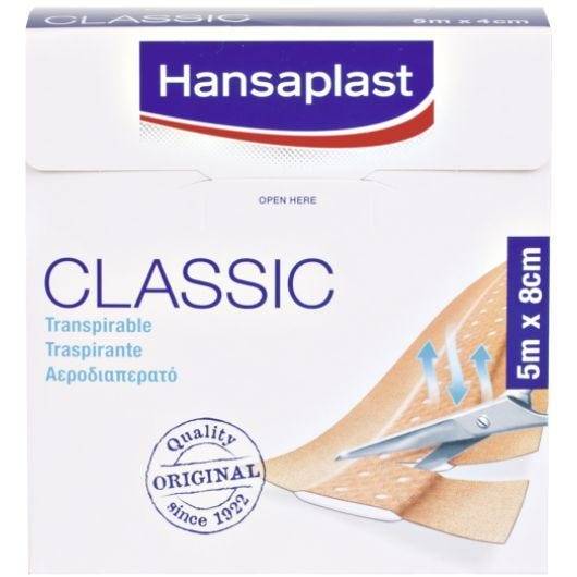 Hansaplast Classic Pflaster, 5 m x 8 cm-0
