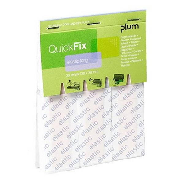 Nachfüllpackung QuickFix Elastic Long mit 30 Stück extralangen elastischen Fingerverbänden
