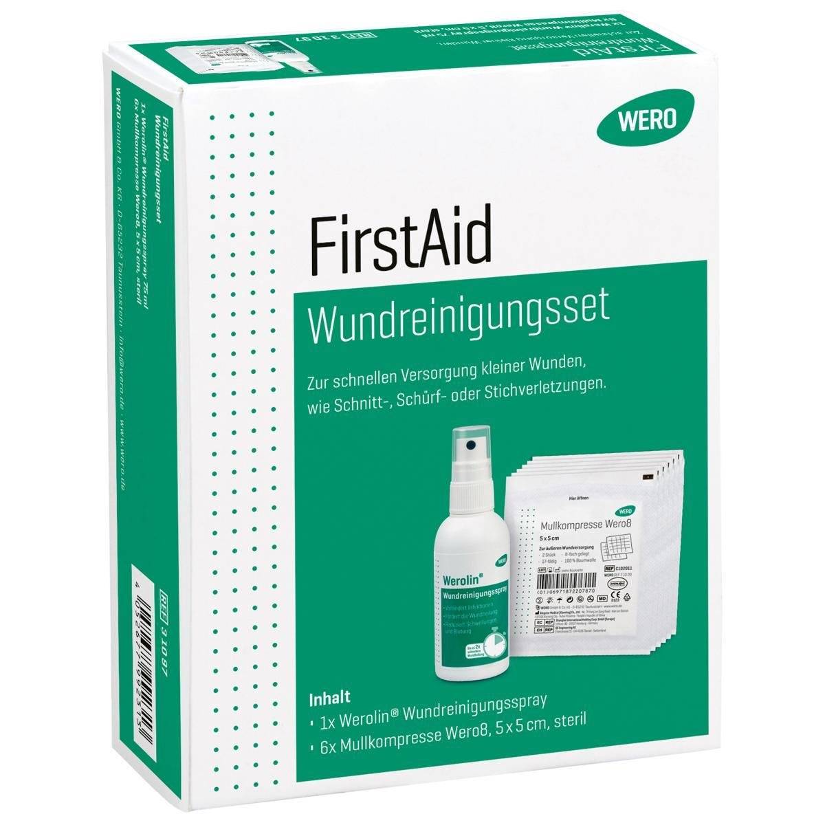 Wero FirstAid Wundreinigungsset