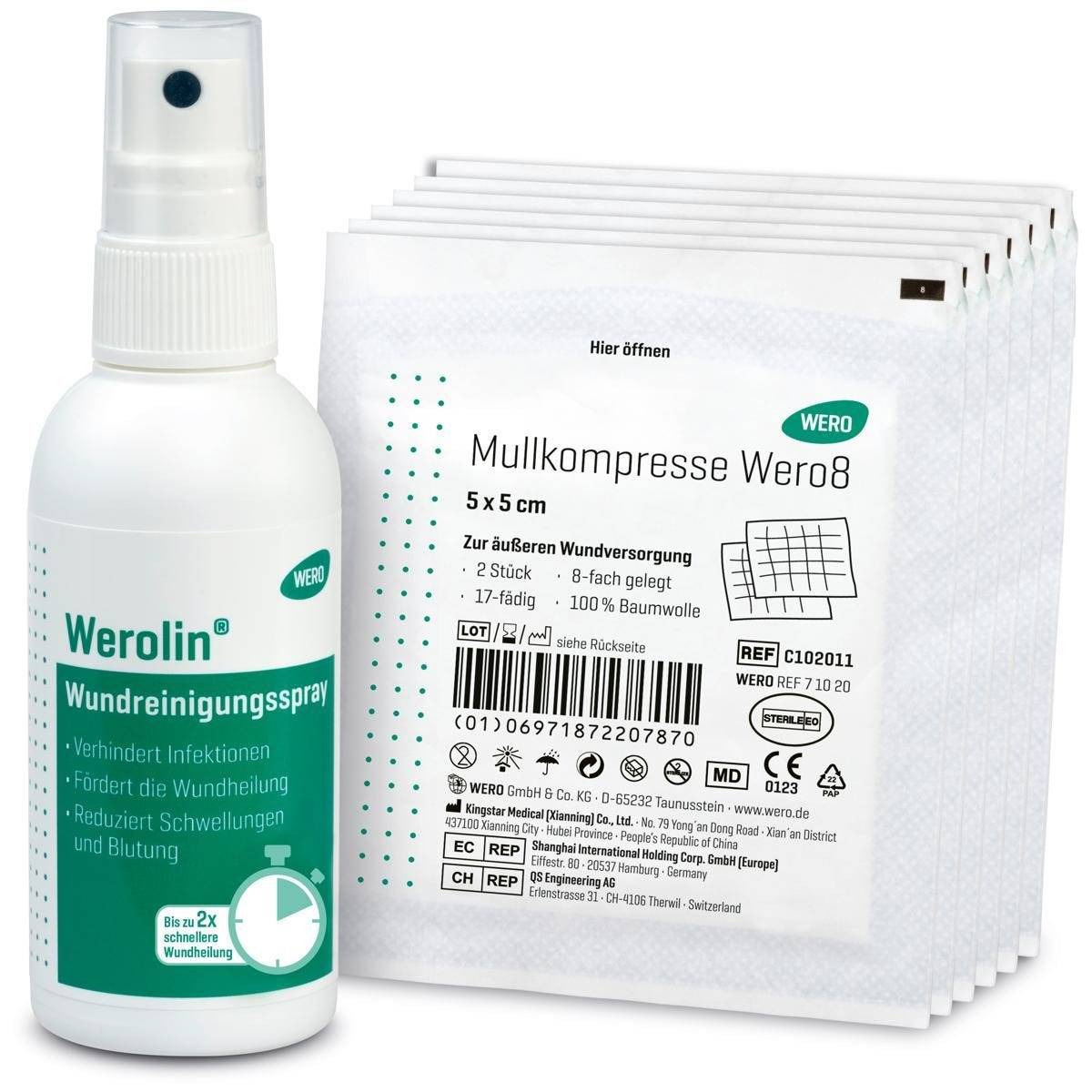 Wero FirstAid Wundreinigungsset-2