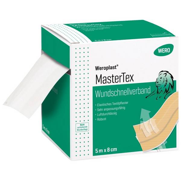 Weroplast® MasterTex Wundschnellverband, 5 m x 8 cm