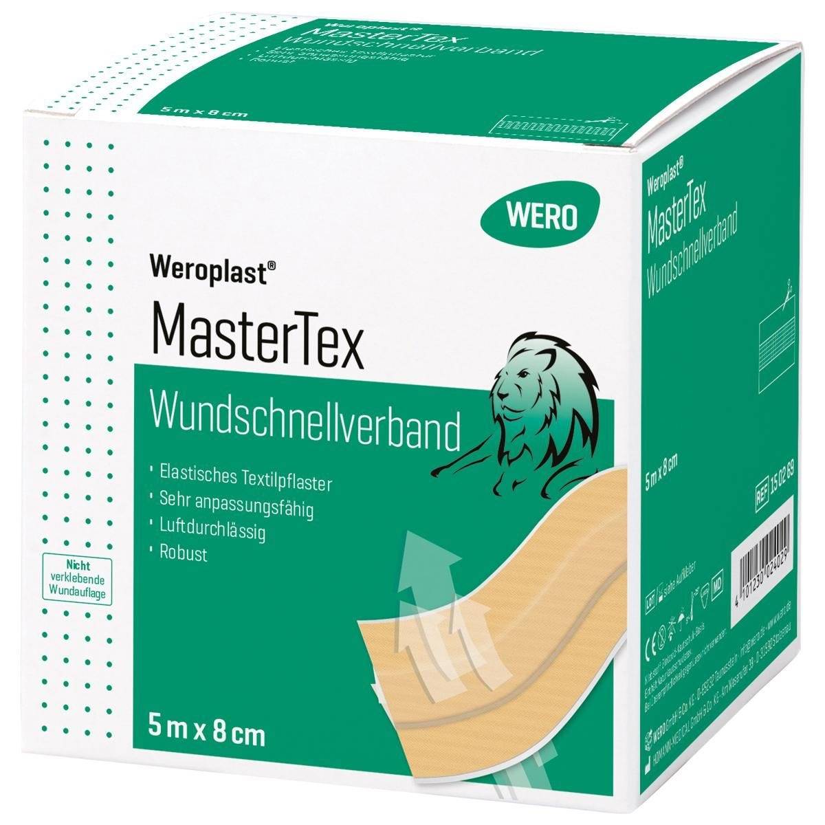 Weroplast® MasterTex Wundschnellverband, 5 m x 8 cm-1