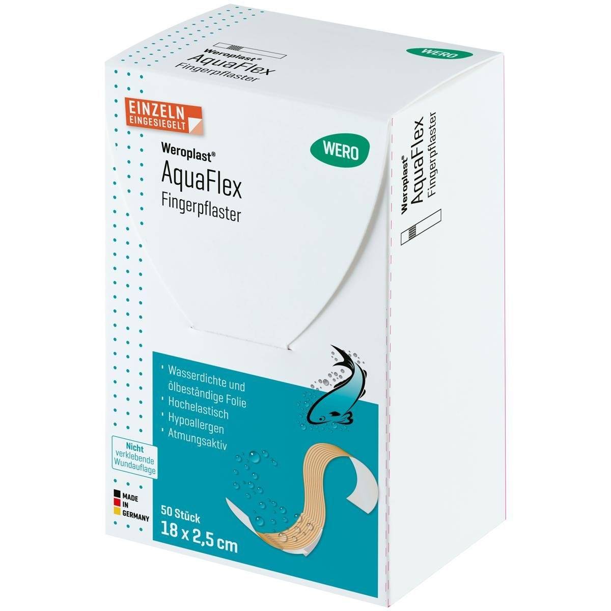 Weroplast® AquaFlex Fingerpflaster, 18 x 2,5 cm, 50 Stück-1