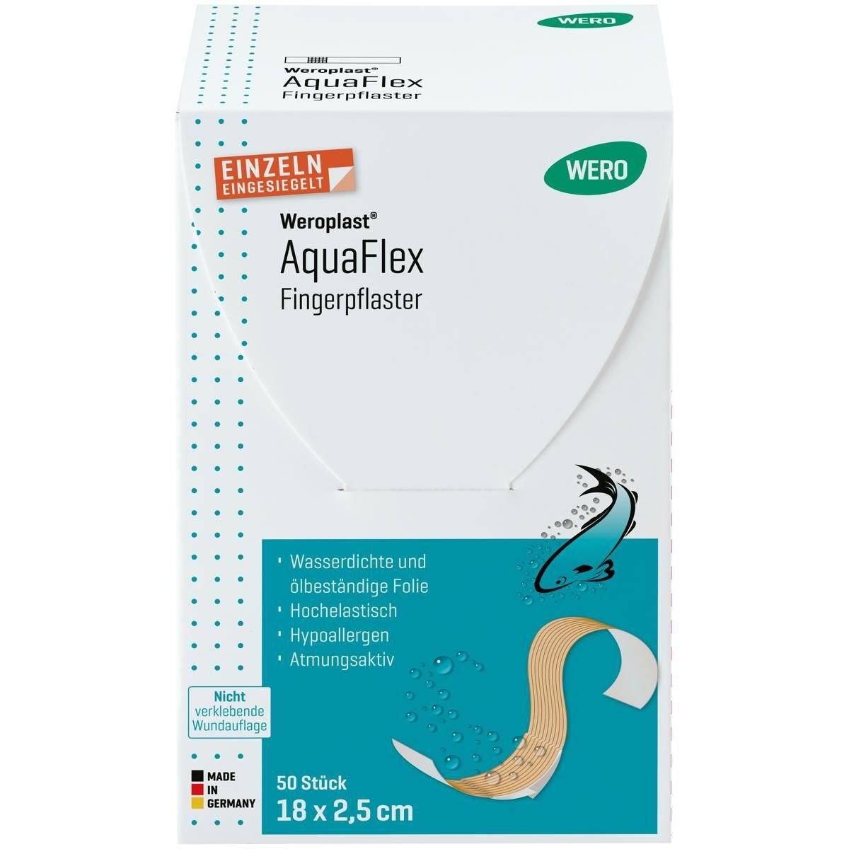 Weroplast® AquaFlex Fingerpflaster, 18 x 2,5 cm, 50 Stück-2