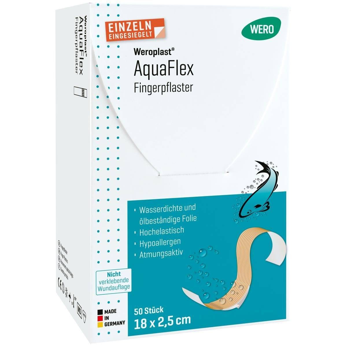 Weroplast® AquaFlex Fingerpflaster, 18 x 2,5 cm, 50 Stück-3
