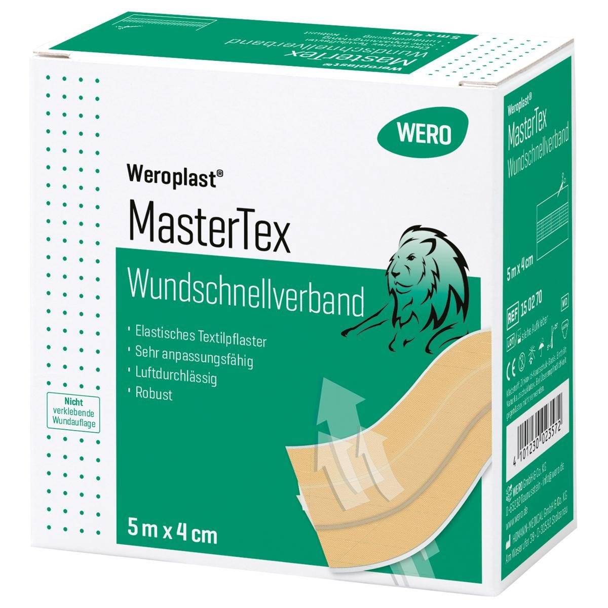 Weroplast® MasterTex Wundschnellverband, 5 m x 4 cm-1