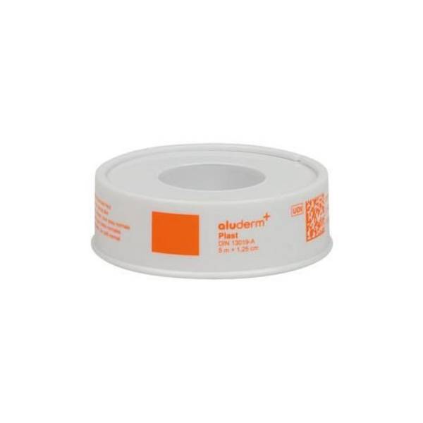 aluderm®-Plast, Heftpflaster auf der Rolle, 5 m x 1,25 cm