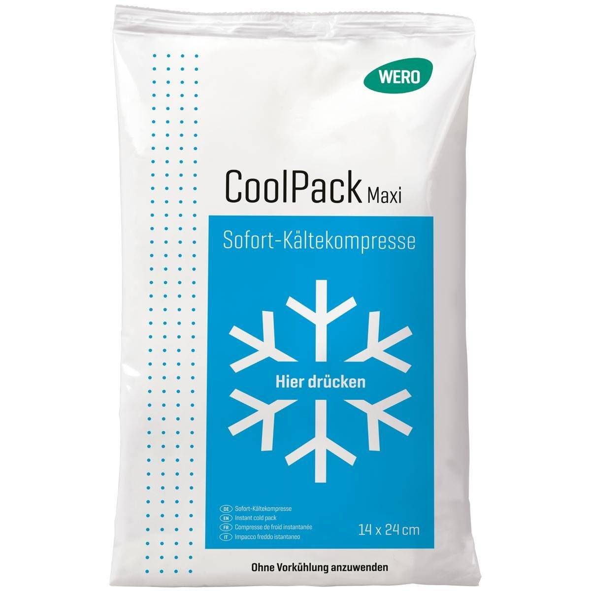 Wero CoolPack Maxi, Sofort-Kältekompresse, 14 x 24 cm-0