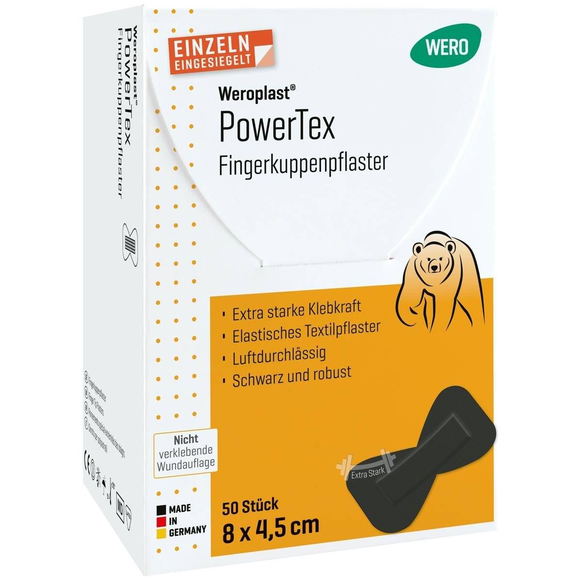 Weroplast® PowerTex Fingerkuppenpflaster 8 x 4,5 cm-3