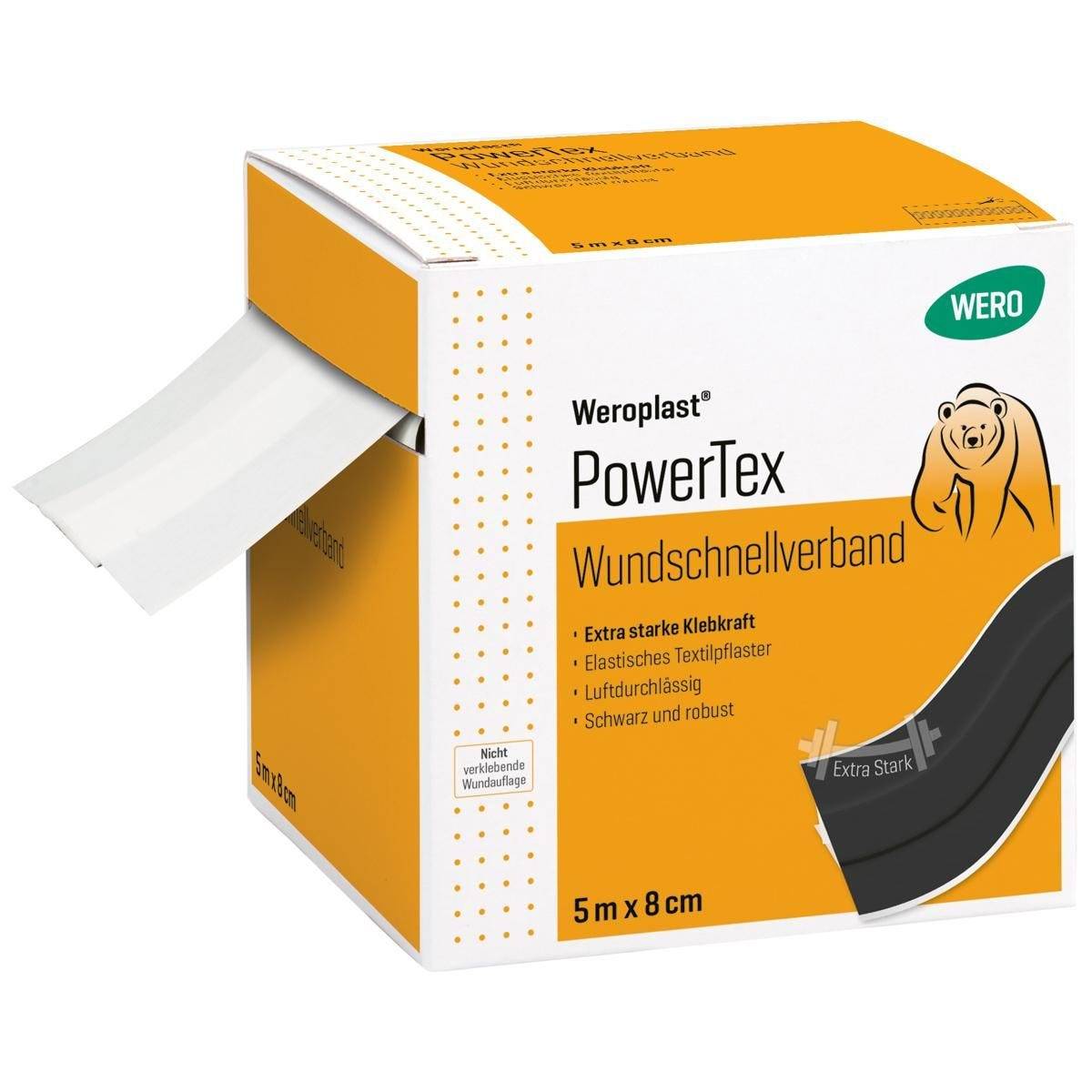 Weroplast® PowerTex Wundschnellverband, 5 m x 8 cm-0