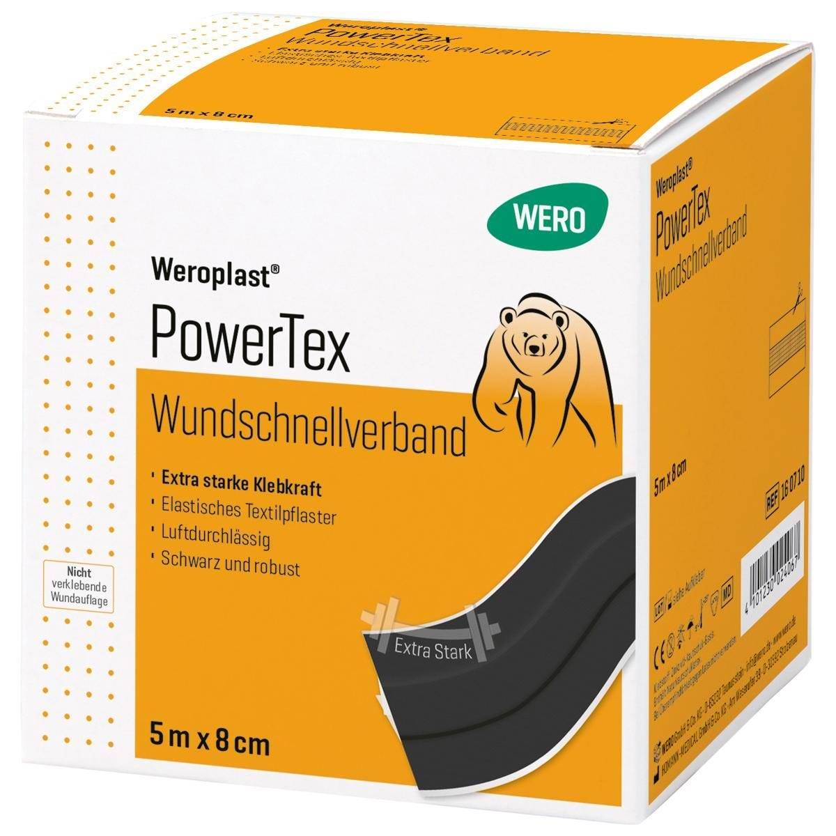 Weroplast® PowerTex Wundschnellverband, 5 m x 8 cm-1