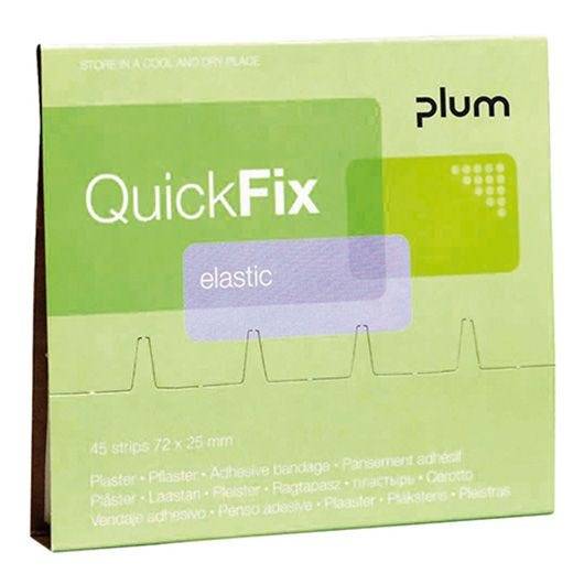 Nachfüllpackung QuickFix Elastic mit 45 Stück elastischen Pflastern-0