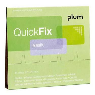Nachfüllpackung QuickFix Elastic mit 45 Stück elastischen Pflastern