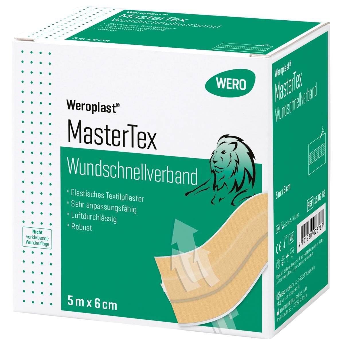 Weroplast® MasterTex Wundschnellverband, 5 m x 6 cm-1