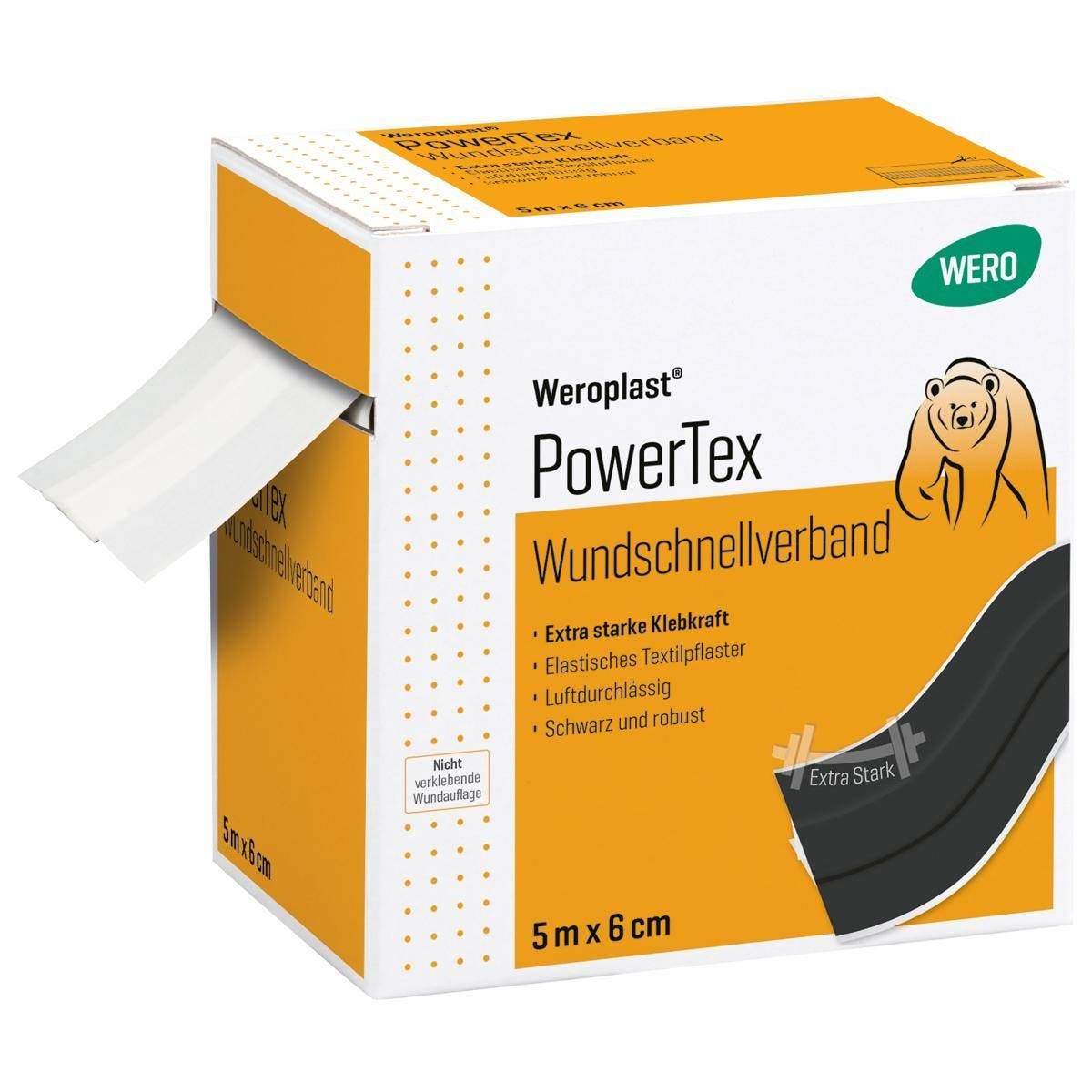 Weroplast® PowerTex Wundschnellverband, 5 m x 6 cm-0