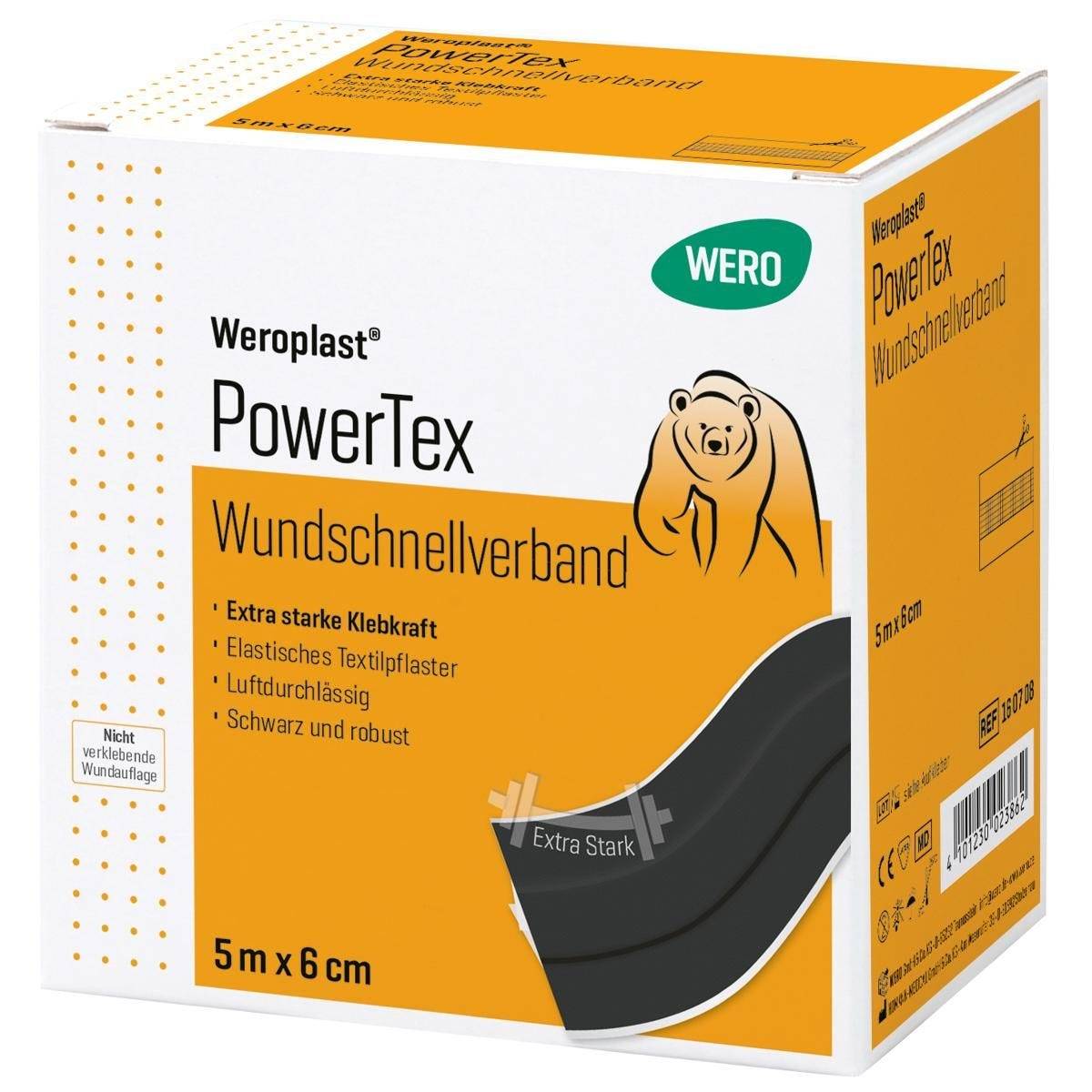 Weroplast® PowerTex Wundschnellverband, 5 m x 6 cm-1