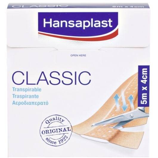Hansaplast Classic Pflaster, 5 m x 4 cm-0
