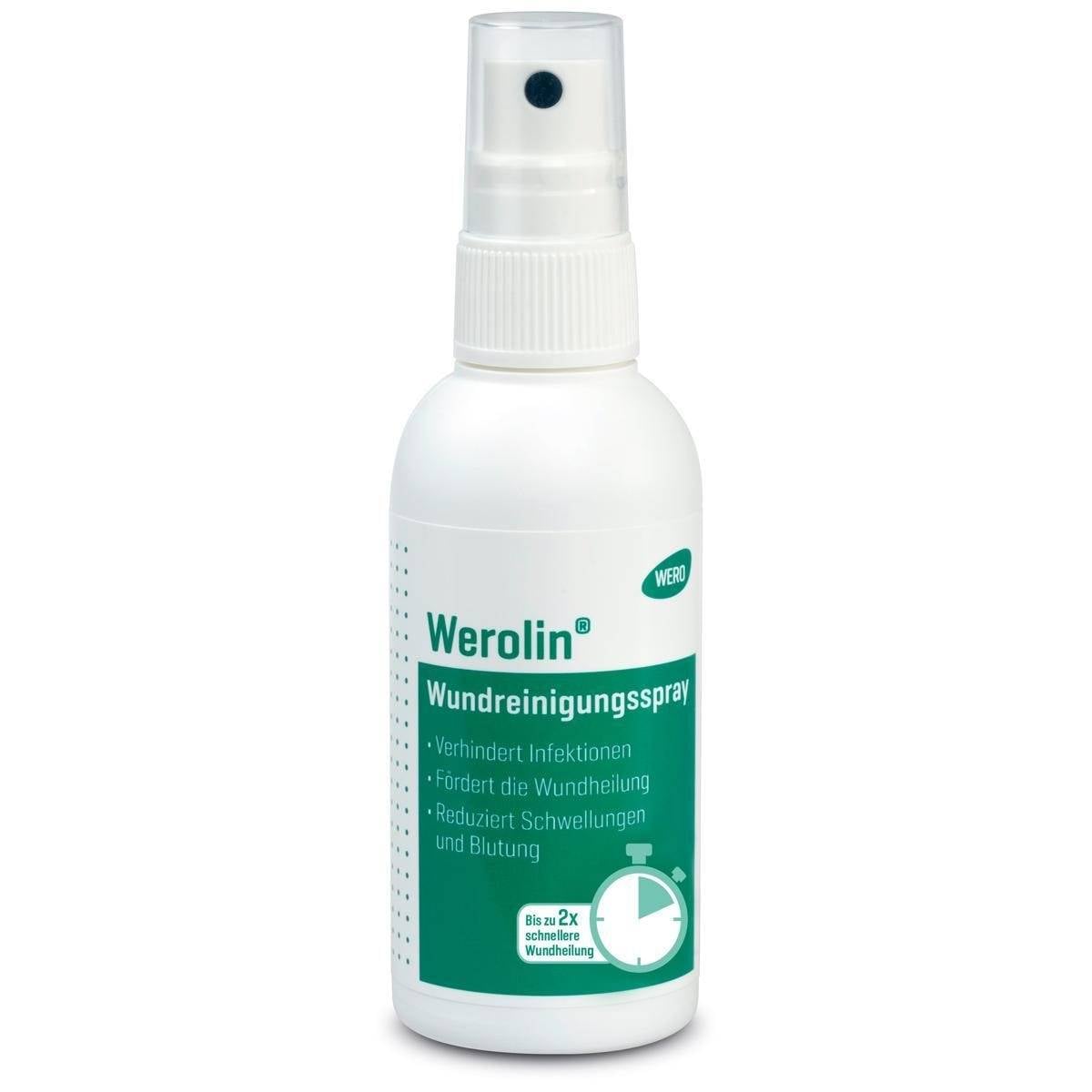 Werolin Wundreinigungsspray, 75ml Pumpflasche