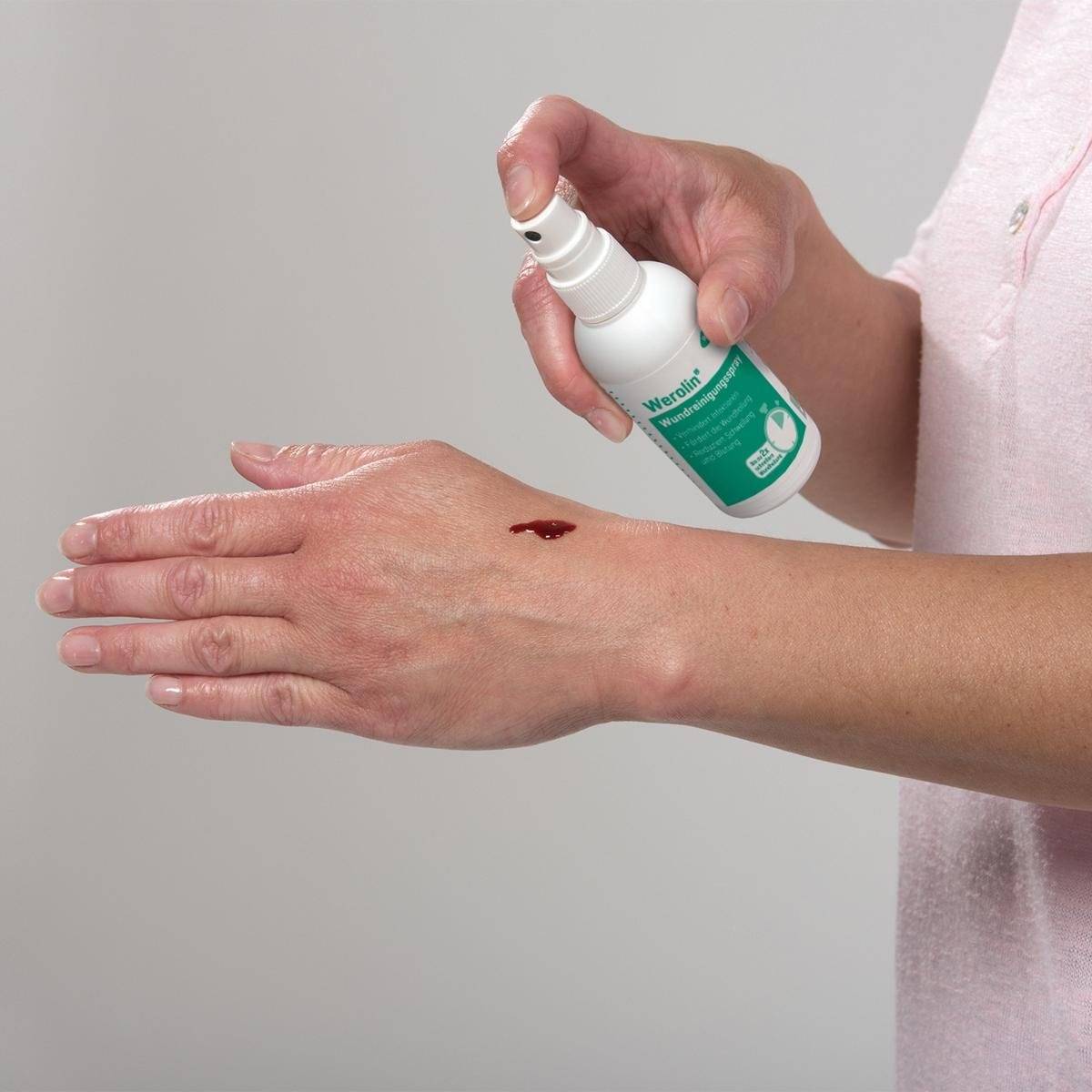 Werolin Wundreinigungsspray, 75ml Pumpflasche-1
