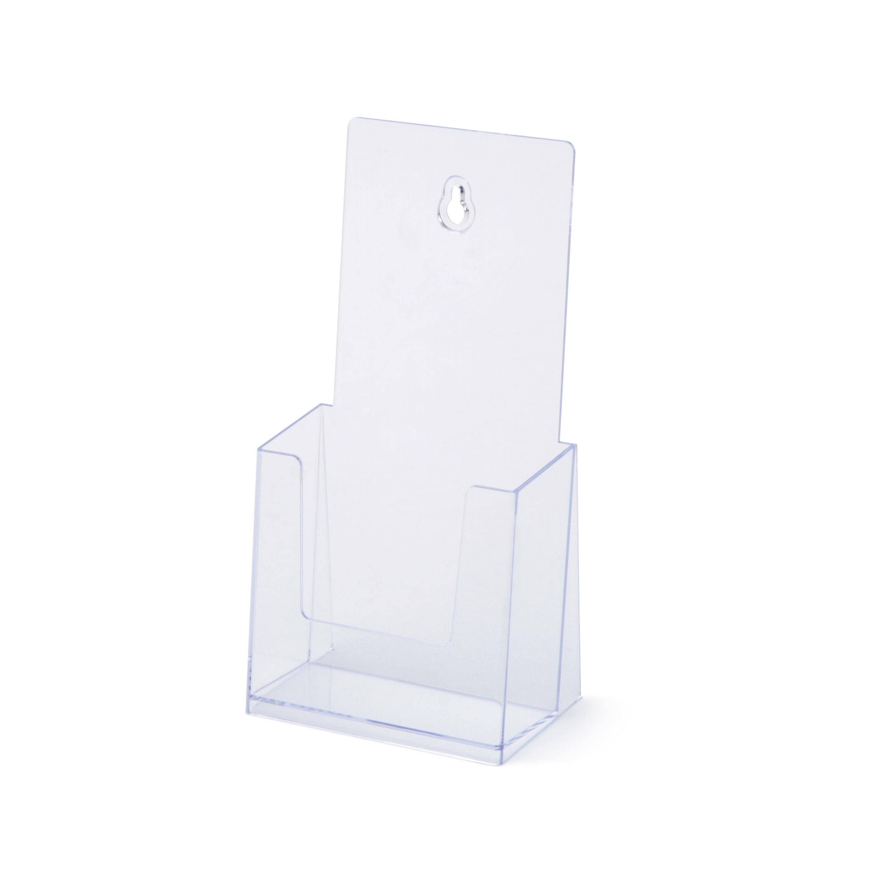 Prospektbox, Polystyrol, DIN lang, glasklar-0