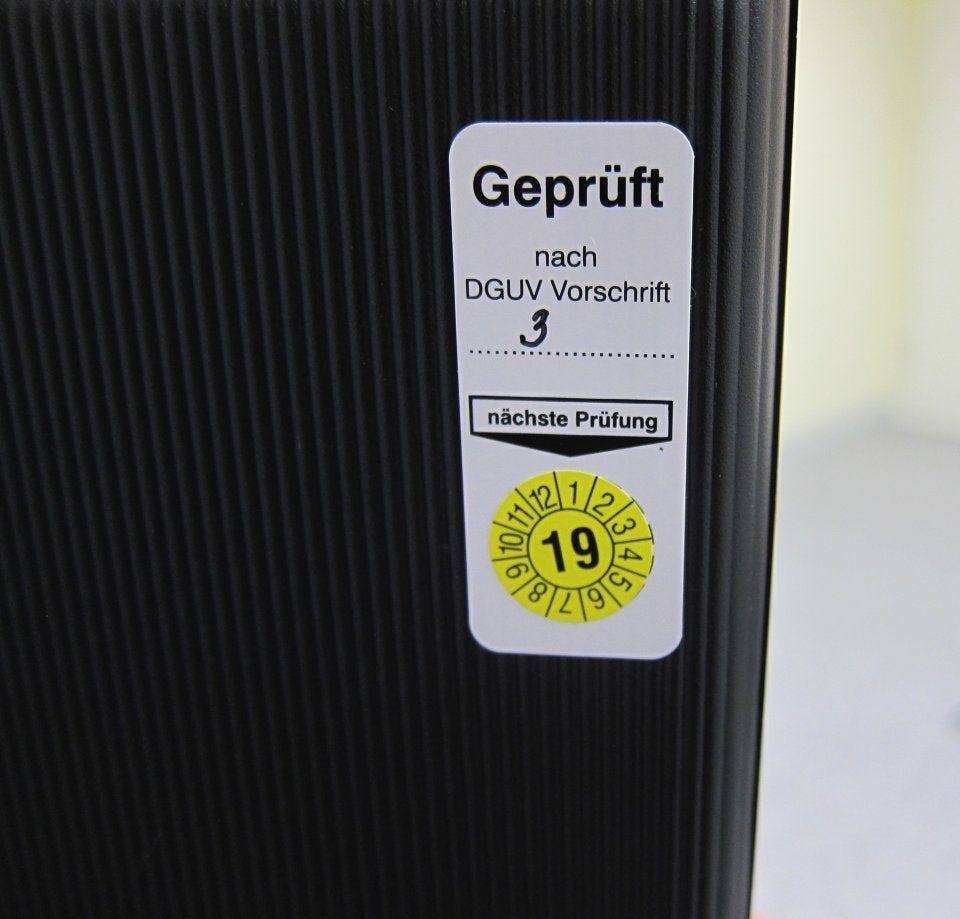 Grundplakette Mini, Geprüft nach DGUV Vorschrift… nächste Prüfung-2