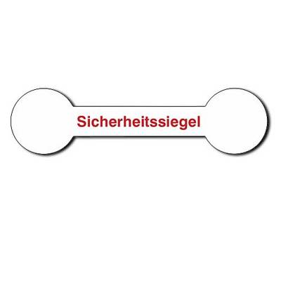 Sicherheitssiegel, "Sicherheitssiegel" 90 x 22 mm-0