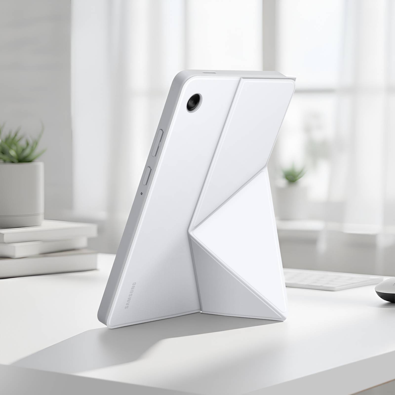 Samsung Book Cover für das Galaxy Tab A11 (Weiß) EF-BX130PWEGWW-2