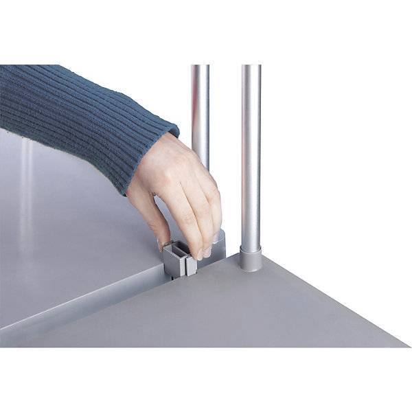 Müllsackständer mit 250 blauen Wertstoffsäcken ProfiLine MSS XXXL 120 l HxBxT 1000 x 430 x 450 mm fahrbar.-3