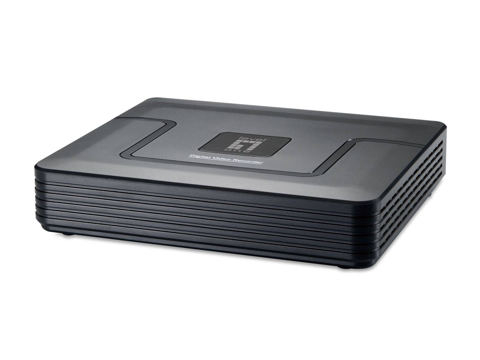 LevelOne CCTV 8-Kanal Fix Out H.265 IR 4xCam inkl.-3