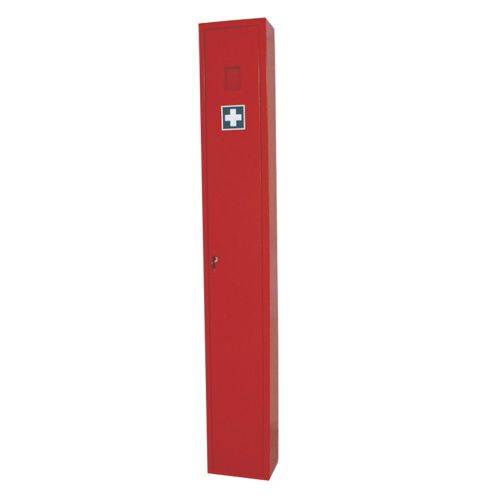 Sanitäts-Wandschrank für Krankentrage, orange-0