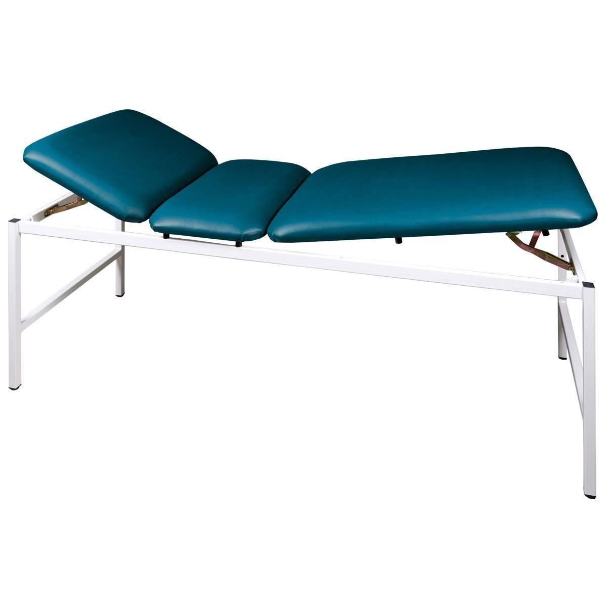 Untersuchungs- und Massageliege Modell 370 S, Liegefläche 3-teilig, petrol-0