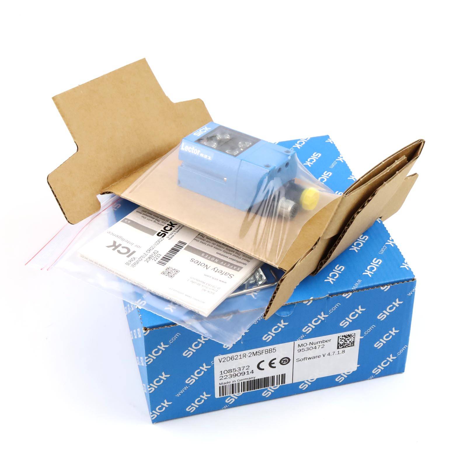 SICK Codeleser V2D621R-2MSFBB5 1085372 V4.7.1.8 OVP-0