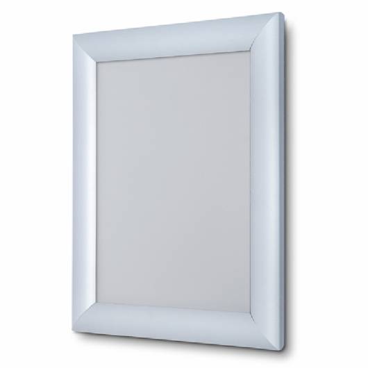 Klapprahmen DIN A0, silber eloxiert, 25 mm Rahmenprofil, spitze Ecken-0