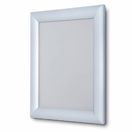 Schaufenster-Klapprahmen, A1, silber eloxiertes Aluminiumprofil 25 mm breit-0